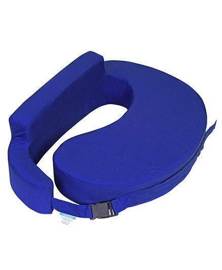 Comfeed Pillows By Nina Feeding and Nursing Pillow Solid Blue My Stork Story