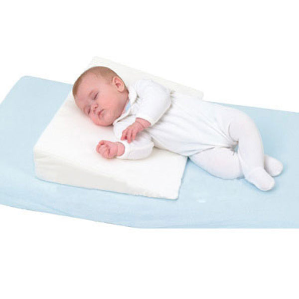 Comfeed By Nina Baby Reflux Wedge Pillow With  Adjustable Safety Belt - Light Blue