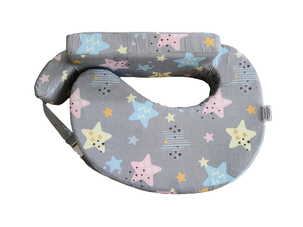 Comfeed Pillows By Nina Feeding and Nursing Pillow - Grey Stars